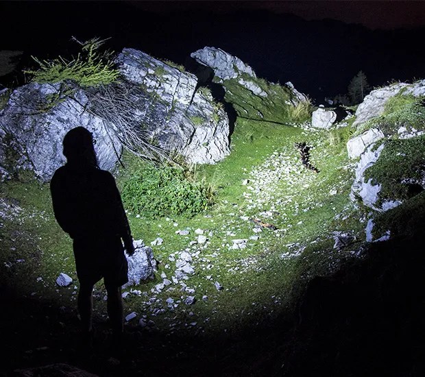 Flashlight Beam Guide Long Throw and Flood Maytown